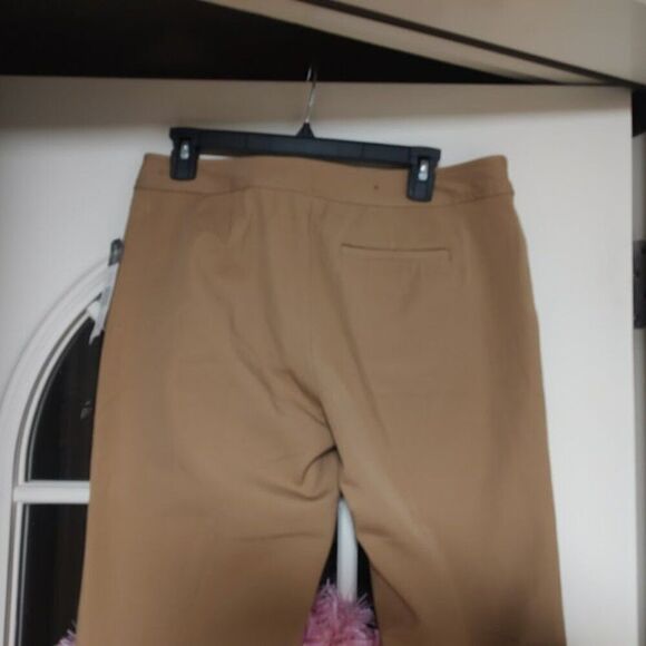 New Chaps Dark Beige Slimming Fit Khakis Size Women's `12 Petite - Picture 3 of 3